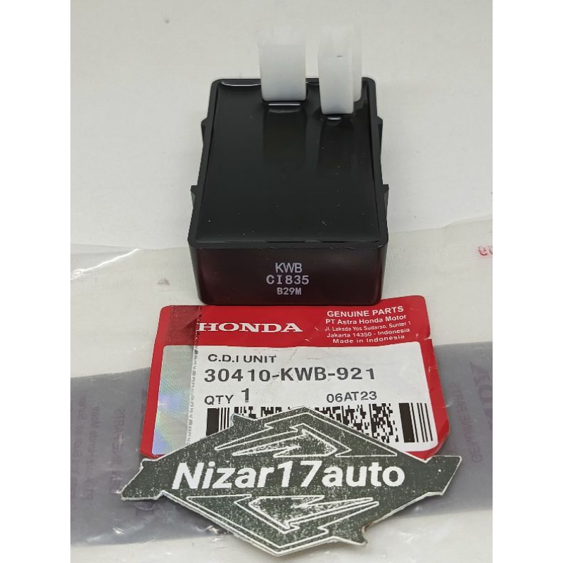 CDI UNIT KWB HONDA REVO ABSOLUTE REVO FIT BLADE 110 KARBU