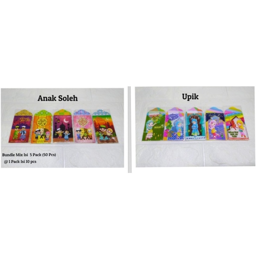 

GOGO 5 pack Angpao Lebaran KECIL Bundle Mix Angpao KECIL THR