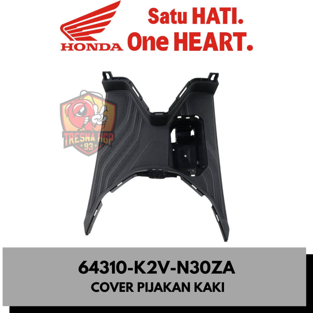 64310-K2V-N30ZA COVER PIJAKAN KAKI NEW VARIO ESP 125 K2V ORIGINAL | STEP FLOOR 64310K2VN30ZA