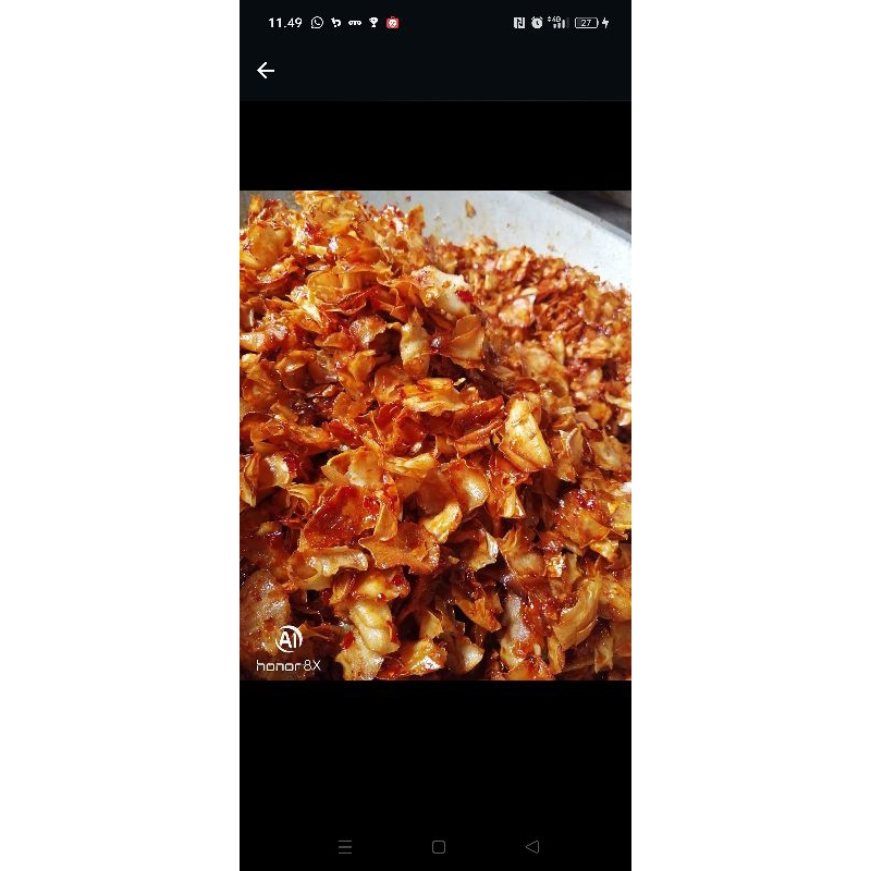 

keripi singkong pedas