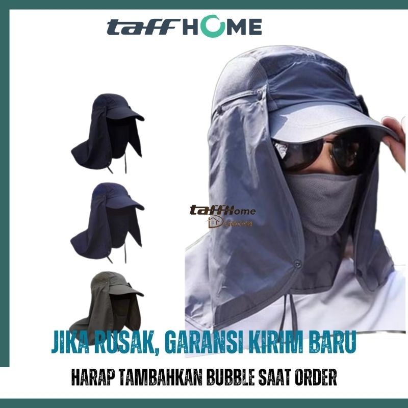 (100% ORIGINAL) Topi Mancing Topi Outdor Import Tentara Jepang Anti UV Panas Matahari