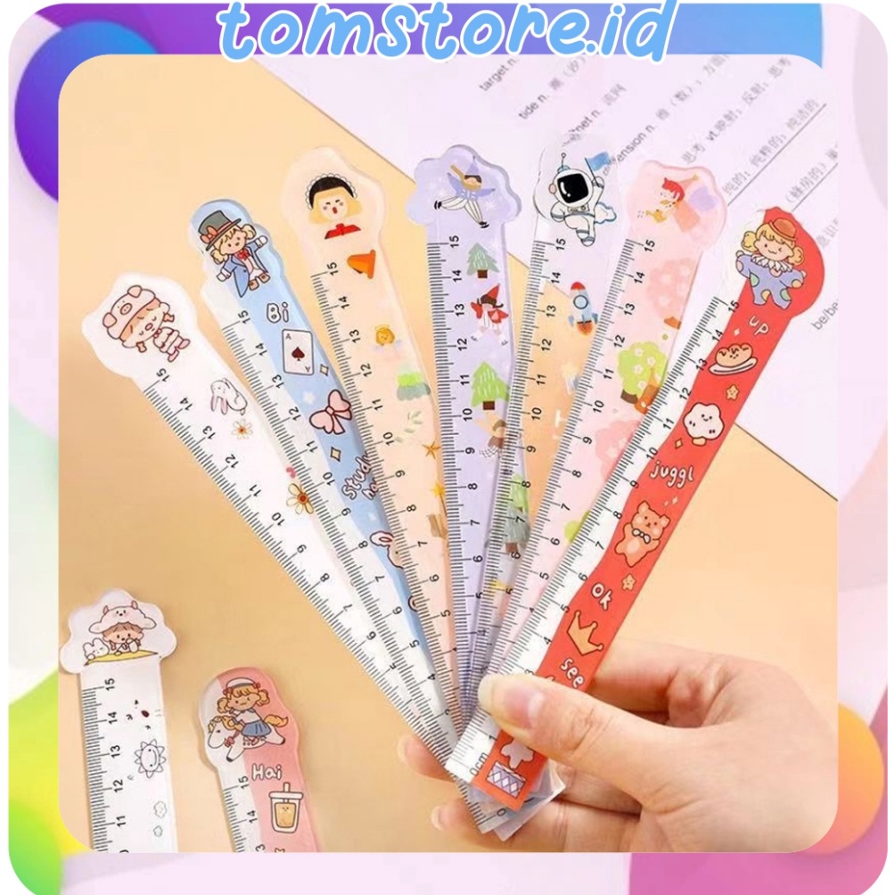 

CUCIGUDANG TOMSTOREID Funny Plastic Ruler 15 cm Penggaris plastik funny karakter penggaris anak sekolah 15 cm S13