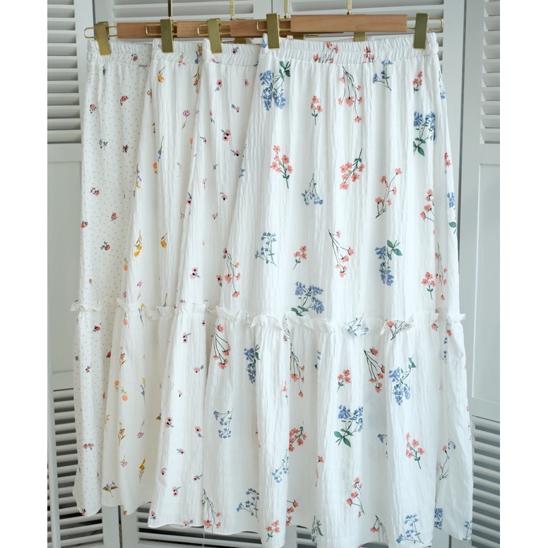 Wow Murah Meriah ROk Wanita Motif love  Rok wanita motif bunga  Rok panjang motif bunga  Rok kekinia