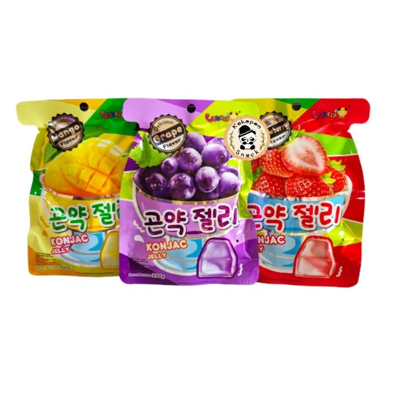 

LUVMI KONJAC JELLY POUCH 200 GR