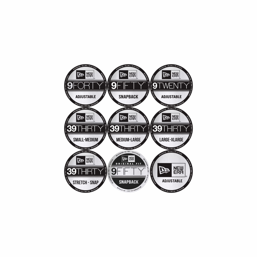 

Stiker Sticker Topi Aksesoris Ne Era Mlb 9Forty 9Twenty 9Fifty 39Thirty Silver Caps Adjustable