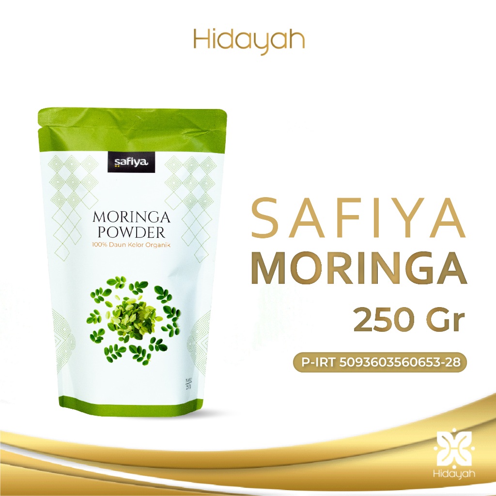 

Safiya 350 gram Bubuk Daun Kelor Asli Organik Original
