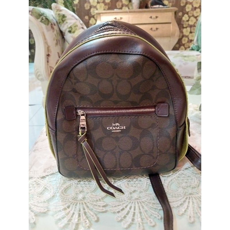 preloved tas coach andi backpack