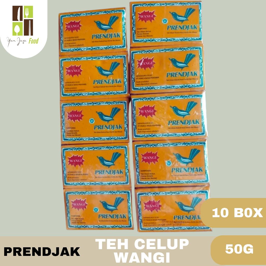 

Prendjak Teh Wangi Super / Teh Bubuk / Prenjak Tea / Seduh Kemasan 50g 1 PACK/10BOX