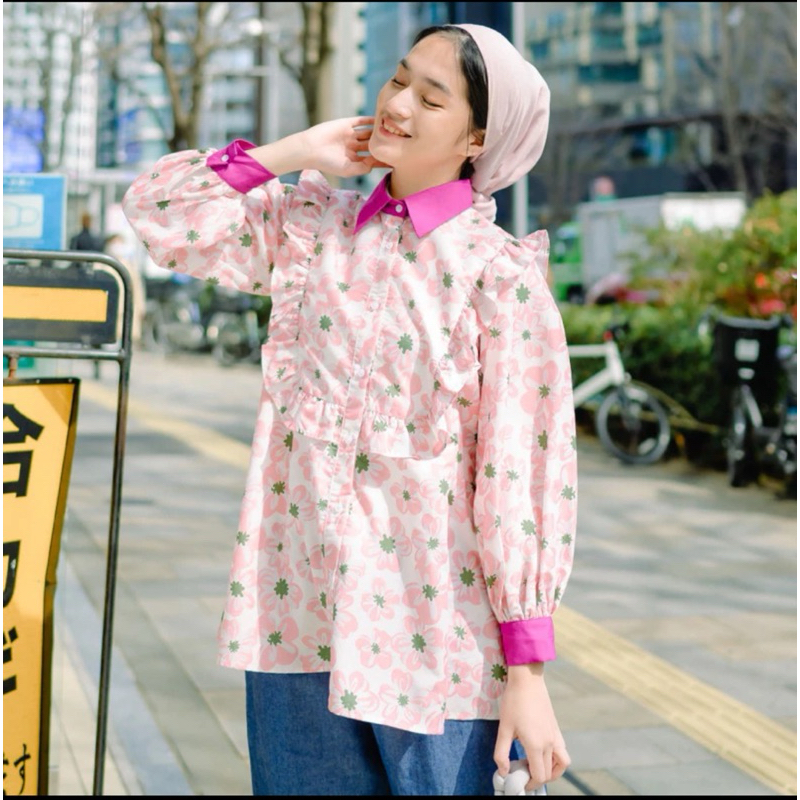 PL Tahara Multicolour Top HijabChic