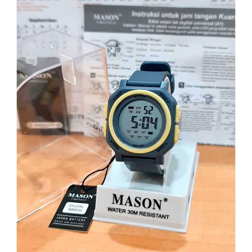 Jam Tangan Mason Anak-Anak Mason 5109 Digital Original