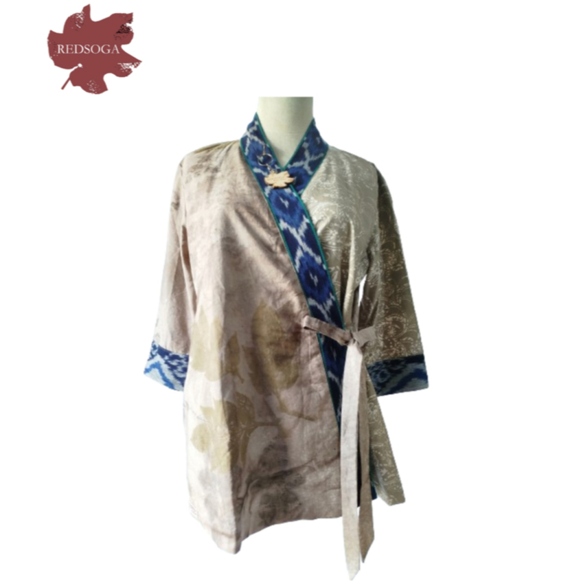 Atasan Wanita Ecoprint