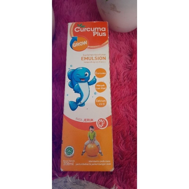 CURCUMA PLUS SUPLEMEN/VITAMIN ANAK UNTUK PERTUMBUHAN DAN NAFSU MAKAN