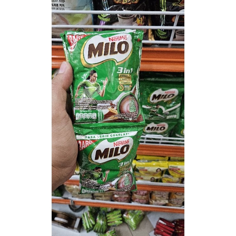 

ED 09.25 - RTG 10*34GR - SUSU MILO ISI 10 SACHET / CHOCOLATE MILK POWDER ( SUSU COKLAT ) 409057