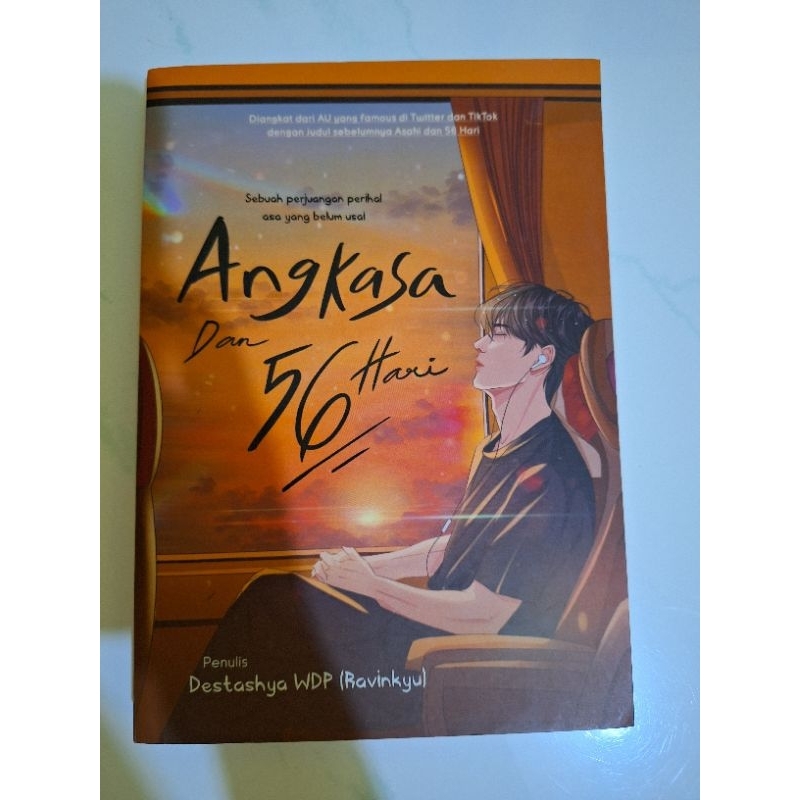 preloved novel Angkasa dan 56 hari Ori