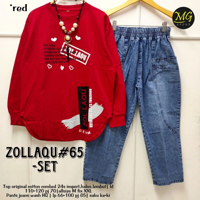 RESTOK BANYAK BAJU)) YUNABI SET// ZOLLAQU SET #64#65  CANTIK  BY ARKEN
