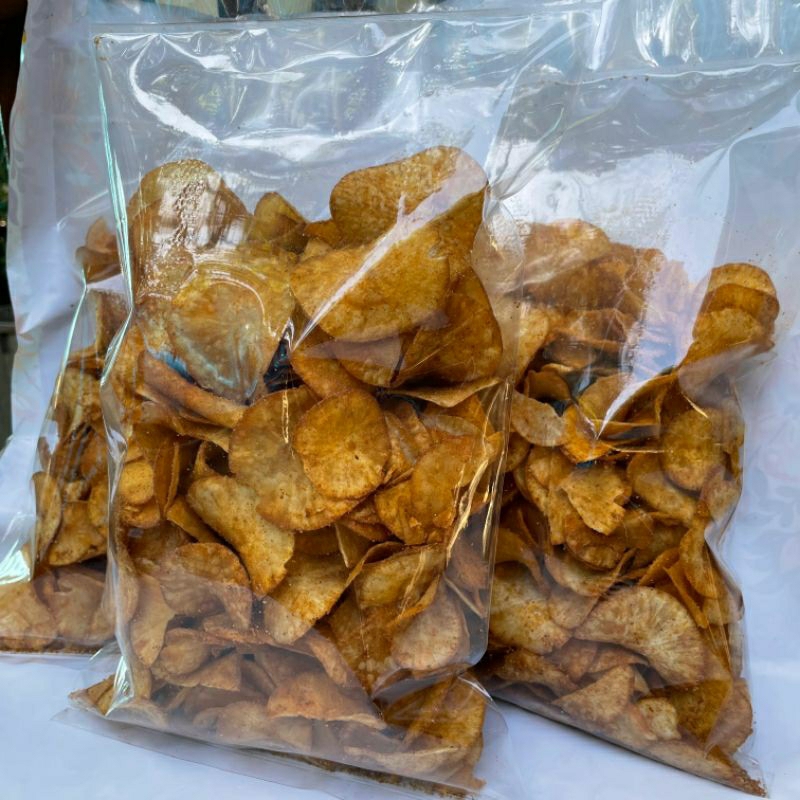 

Keripik Singkong Pedas / Keripik Singkong Lada 300g