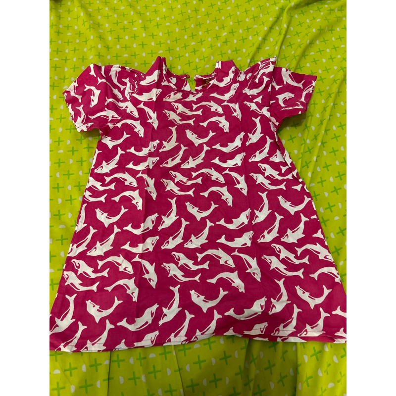 dress batik anak margaria