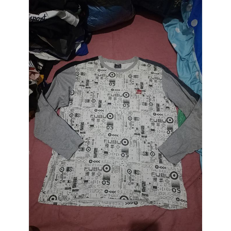 kaos lengan panjang/FUBU/xl