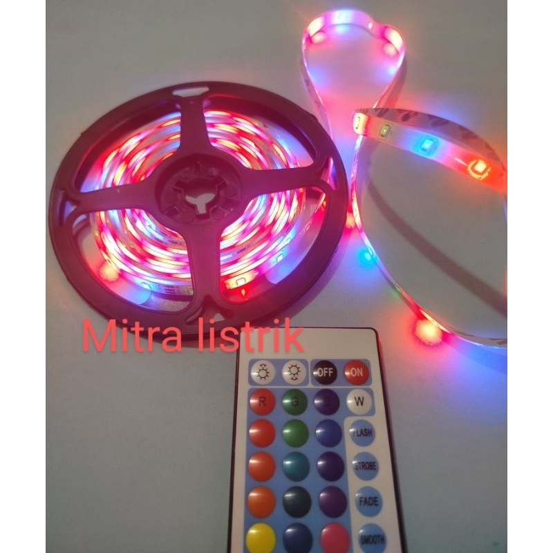 Lampu led strip RGB. Lampu selang. Lampu hias