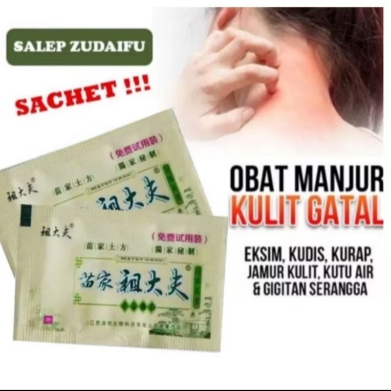Salep Zudaifu Sachet Ampuh Obati Gatal Gatal