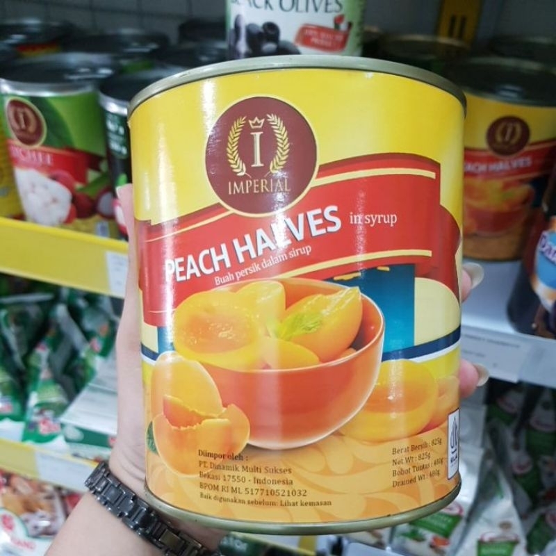 

Imperial Peach Halves Buah Persik Kaleng - 825gr