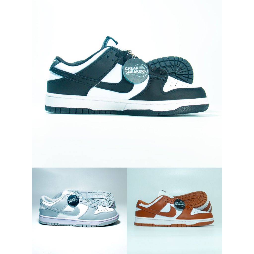 (Cs store) SB DUNK (SNEAKERS VIRAL NIKE SB DUNK SERIES PANDA DUNK,CACAO BROWN,FOG GREY)