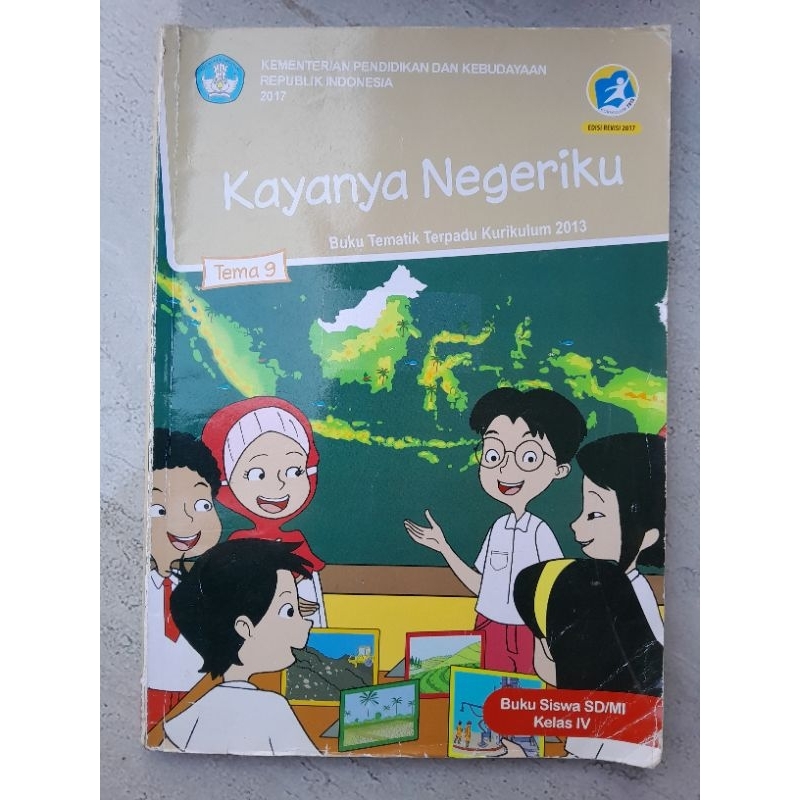 

Buku Tematik Kayanya Negeriku kelas 4 SD kurikulum 2013