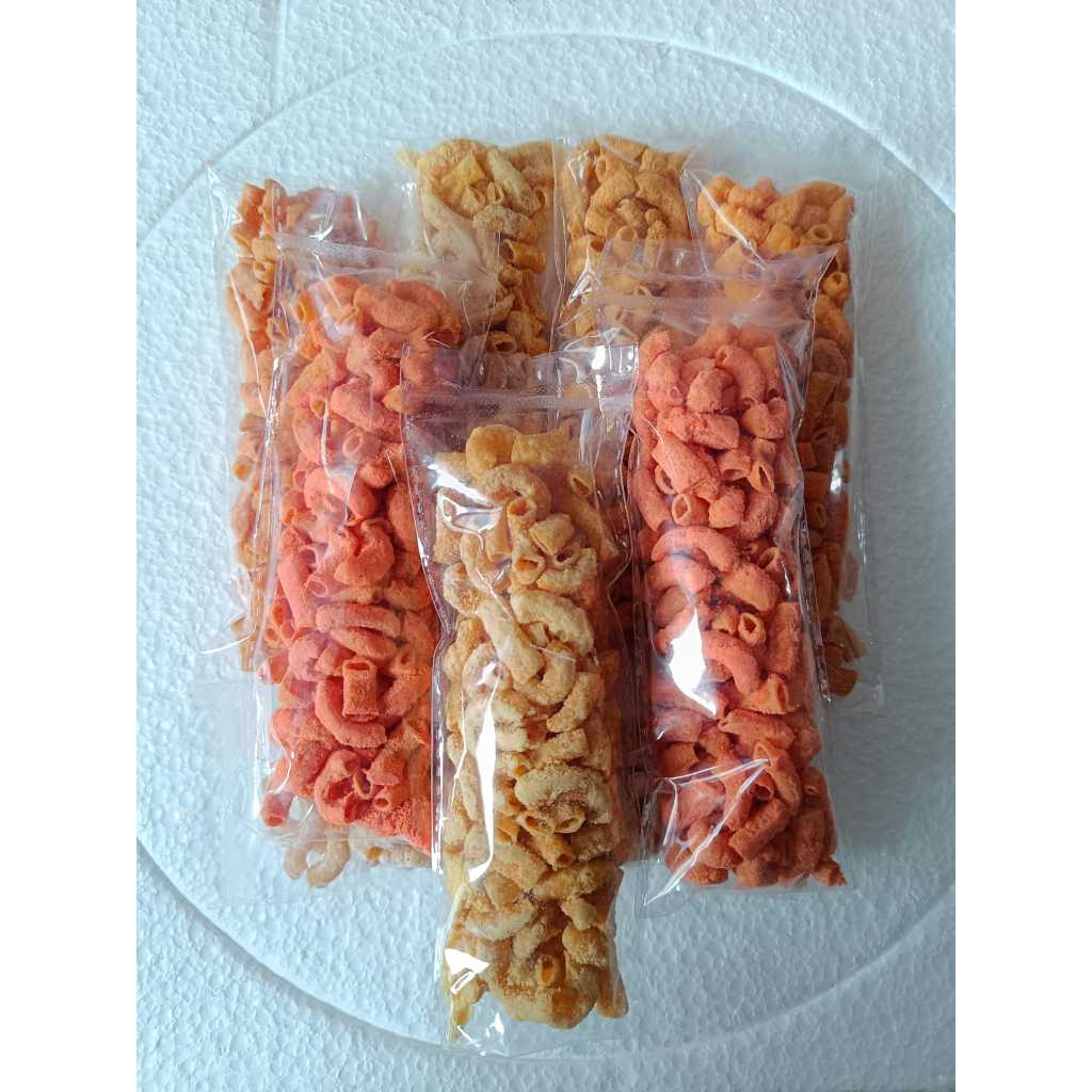 

Makaroni Bantat 24 gr Polos Tanpa Stiker / Makaroni / Snack / Jajanan
