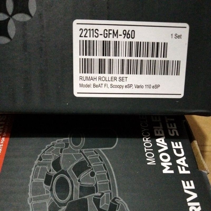 RUMAH ROLLER BEAT FI ASSY INDOPARTS GFM