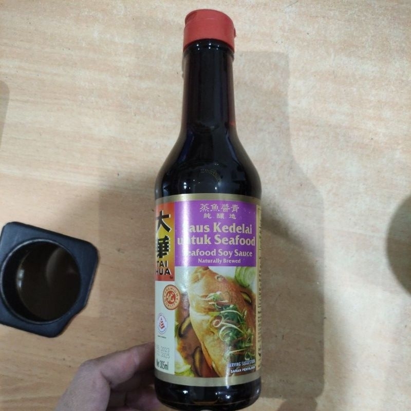 

TAI HUA SEAFOOD SOY SAUCE UnTUK SAUS TIM IKAN 305 ml