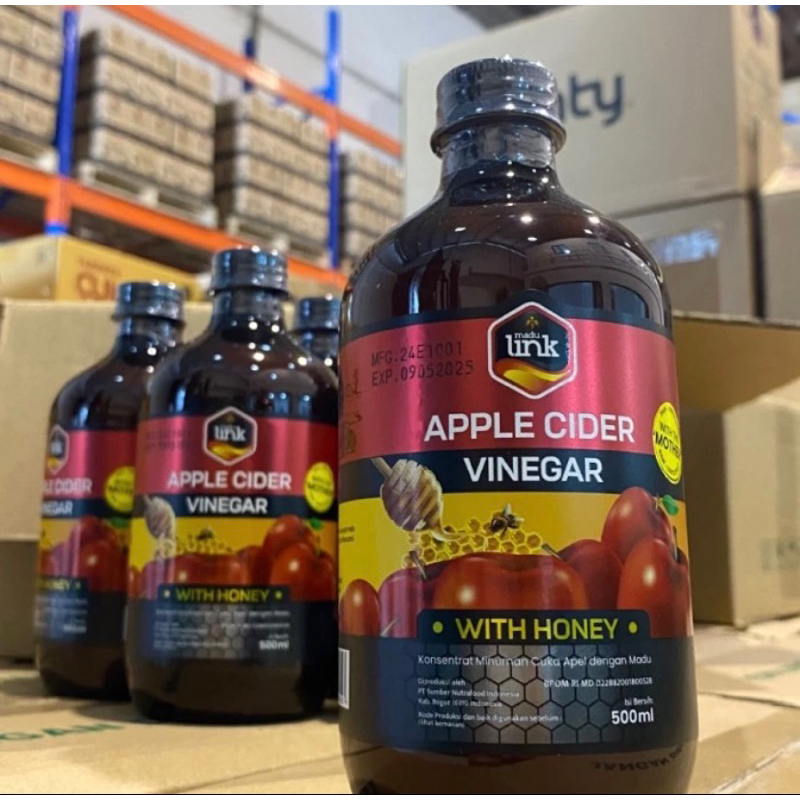 

Cuka Apel Organik With The Mother