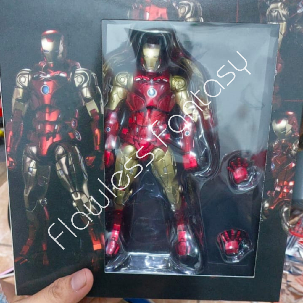 Sentinel Marvel Fighting Armor Iron Man Ironman Avengers Action Figure