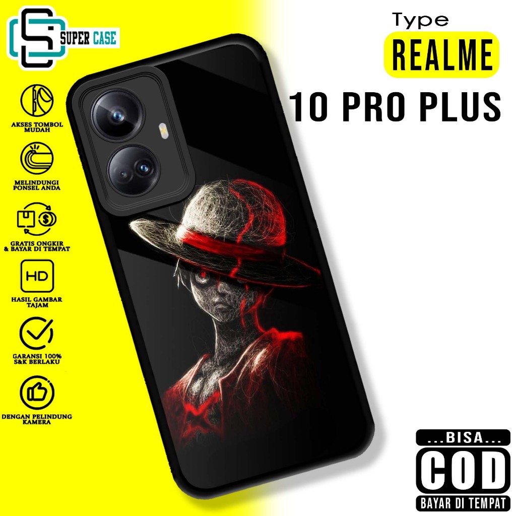 Case Hp For REALME 10 PRO PLUS PEN SoftCase Glossy casing Handphone Silikon Glass