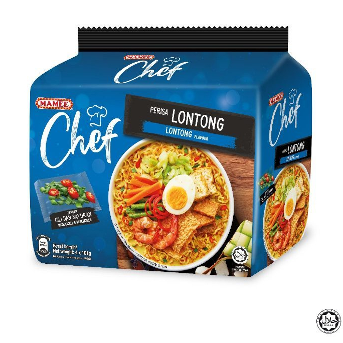 

MAMEE CHEF Lontong Pack Noodles 4 x 97g