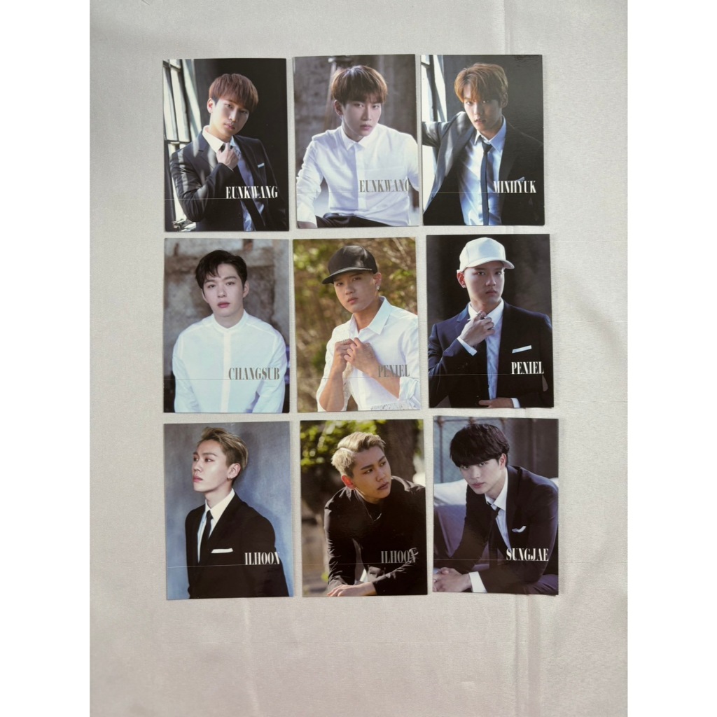 BTOB LUVJapan Album Photocard