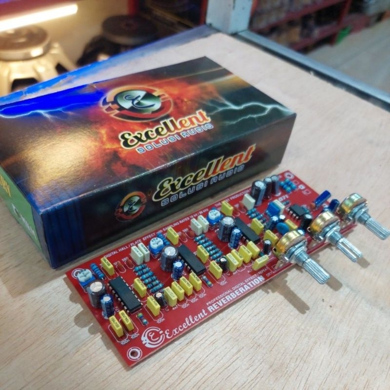 Kit echo REVERB NYESS 3 Potensio 3 ic pt2399 Milar MKM