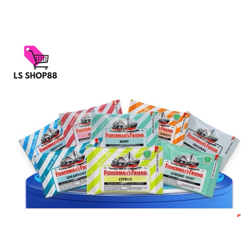 

FISHERMAN’S FRIEND Loseges // Permen Pelega Tenggorokan