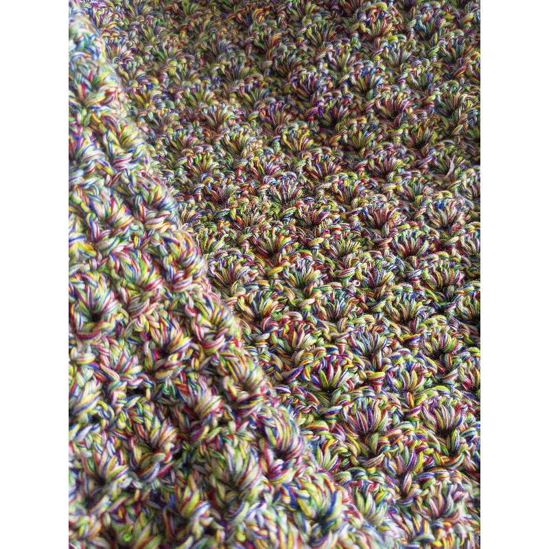 Rajut syal handmade