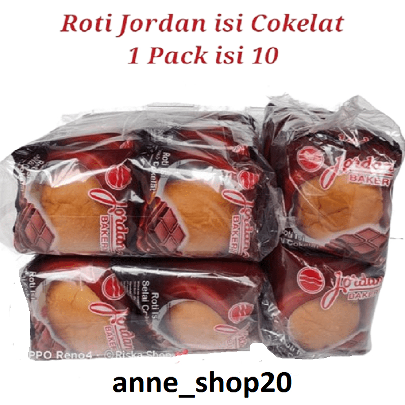 

Roti Jordan Selai Coklat 1 Pak Isi 10 Bungkus Exp 07-04-25