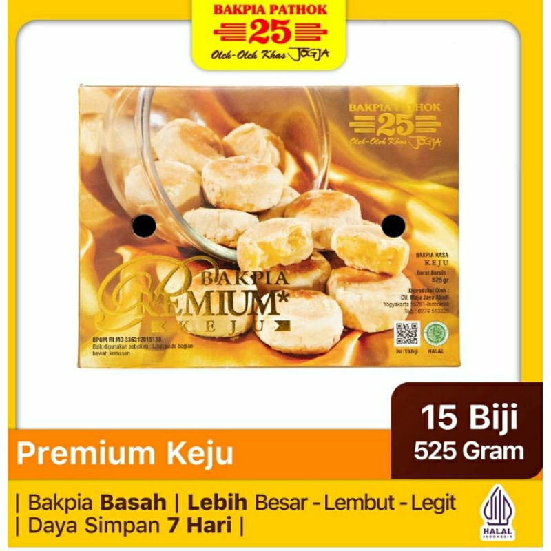 

Bakpia Pathok 25 Premium keju