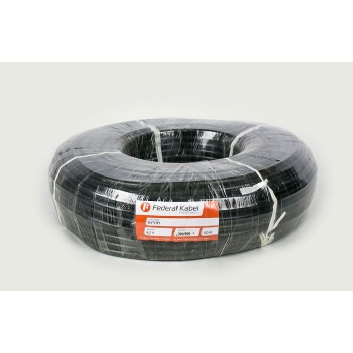(50 METER) Kabel Serabut Federal – NYYHY 4×4 mm