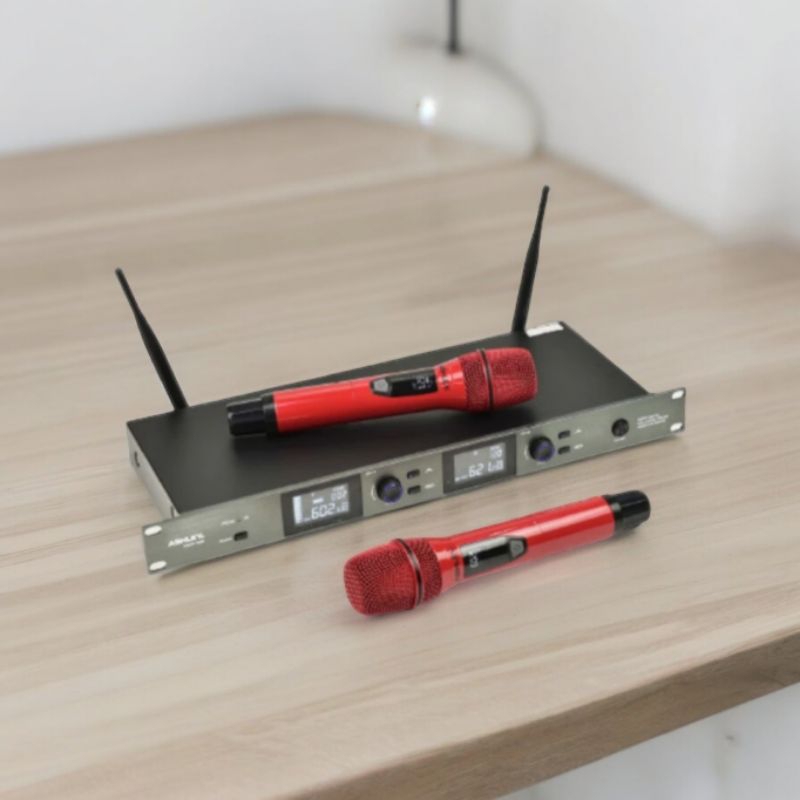 Mic Wireless Ashley Mcr168 Mikropon Mcr 168 Mikrofon Mcr-168
