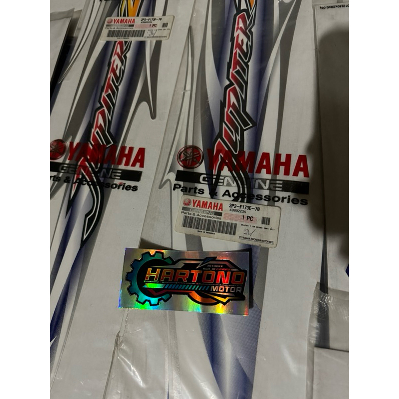 striping jupiter z burhan original biru silver