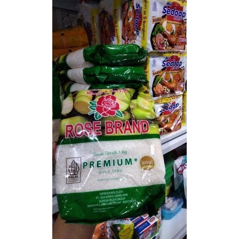 

Gula Rose Brand Kuning & Hijau Premium 1 kg