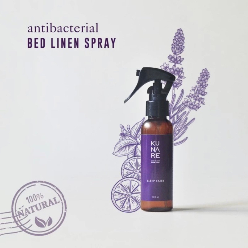 KUNARE Sleep Fairy Aromatherapy Linen Spray & Room Spray (Sleep Aid)