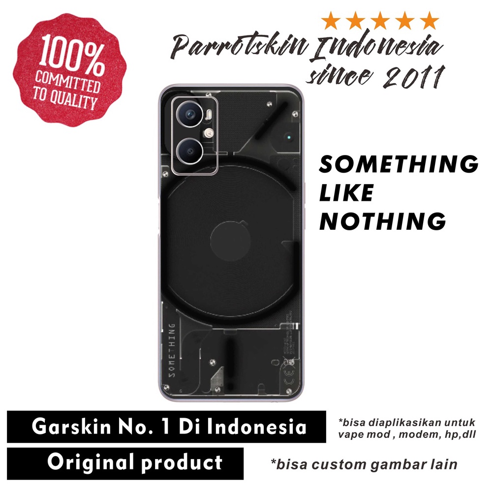 PERFECT Garskin Samsung all Series Something like Nothing phone BLACK