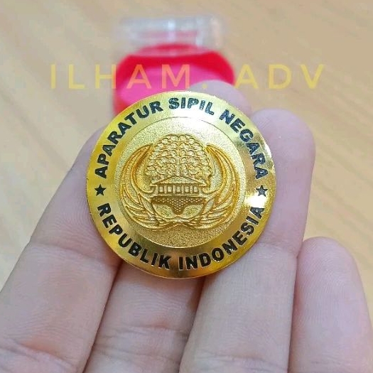 Pin korpri sepuh emas pin ASN berkualitas