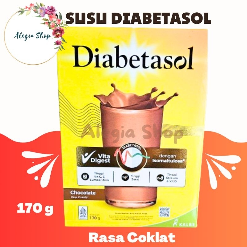 

Susu Diabetasol Susu Diabetes Coklat Vanila 170 g