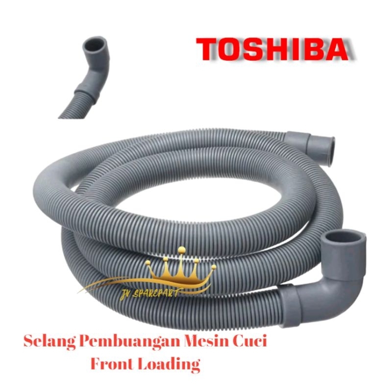 [Toshiba] Front Loading 3M | Selang Pembuangan Mesin Cuci Front Loading Toshiba