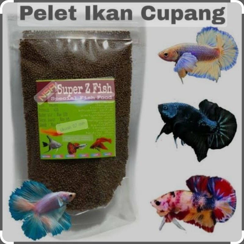 Pelet ikan cupang, kualutas sangat baik